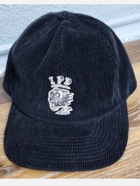 NWOT IPD Tiger Hat Black Corduroy